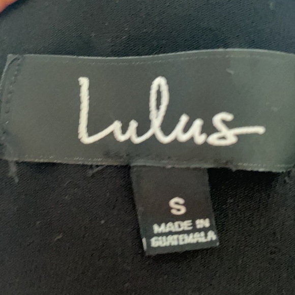 Lulus black dress - Picture 6 of 6